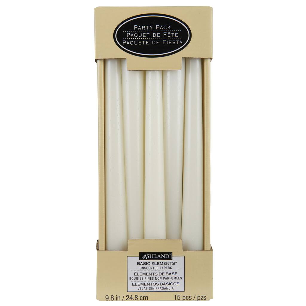 Ashland® Taper Candles Party Pack